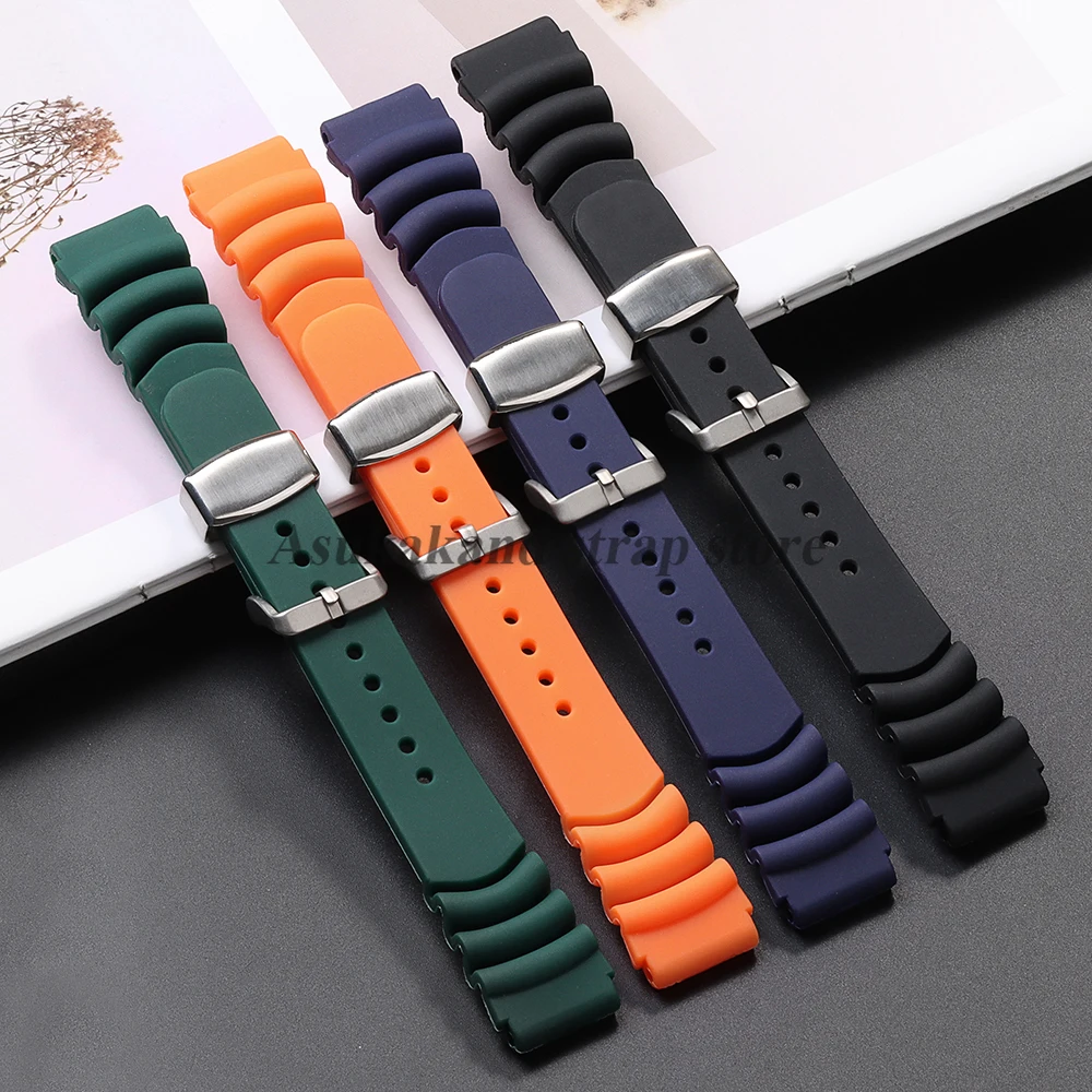 Citizen Watch Promaster - Silicone Watch Strap for Seiko SKX007