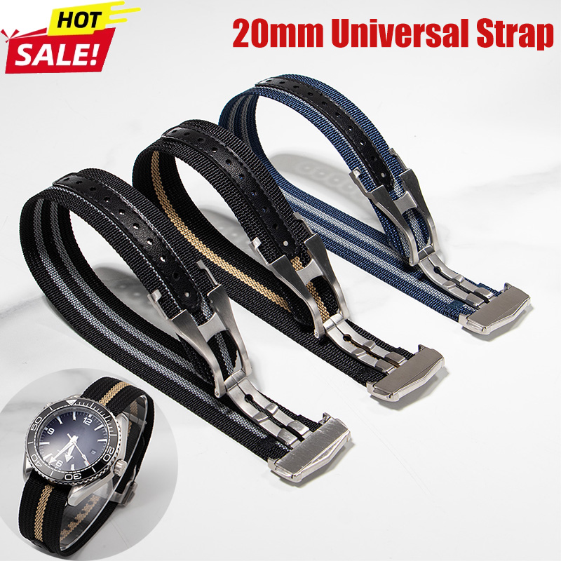 Premium Ribbed Watch Band Depl - Nato Strap Nylon 评论和价格