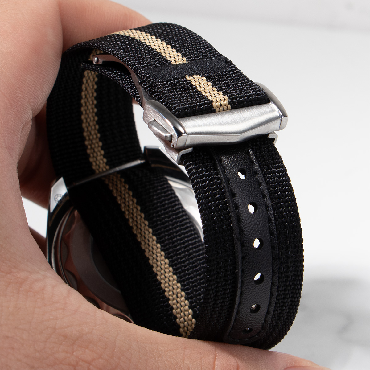 Premium Ribbed Watch Band Depl - Nato Strap Nylon 评论和价格