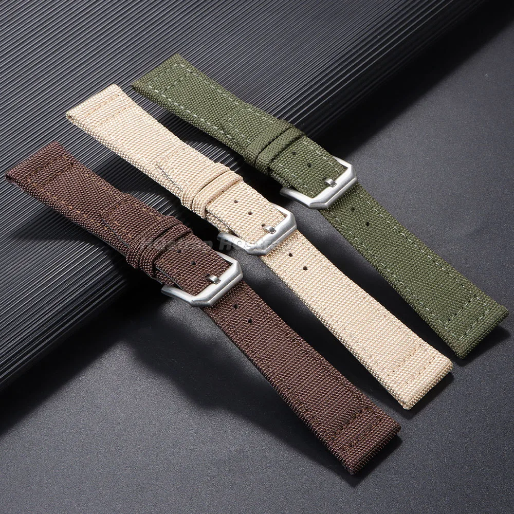 Nylon Canvas Watch Strap for I - Canvas Strap Watch 评论和价格