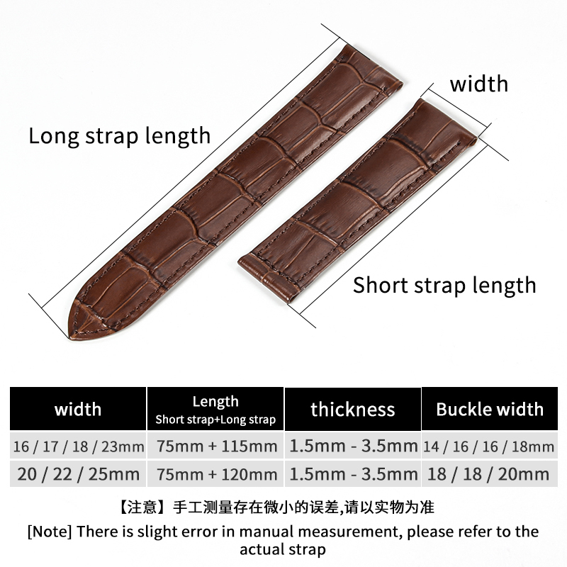 Genuine Leather Watch Strap fo - Cartier Watch Tank 评论和价格