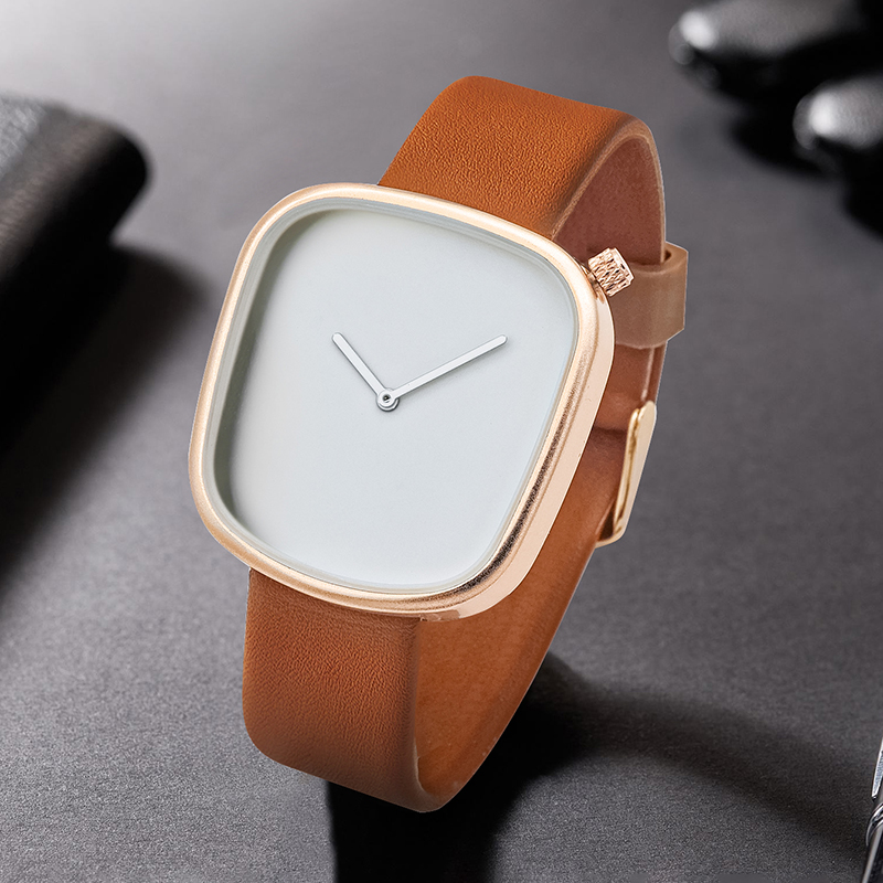 TOMI Watch Minimalist Men's Sq - Canvas Strap Watch 评论和价格