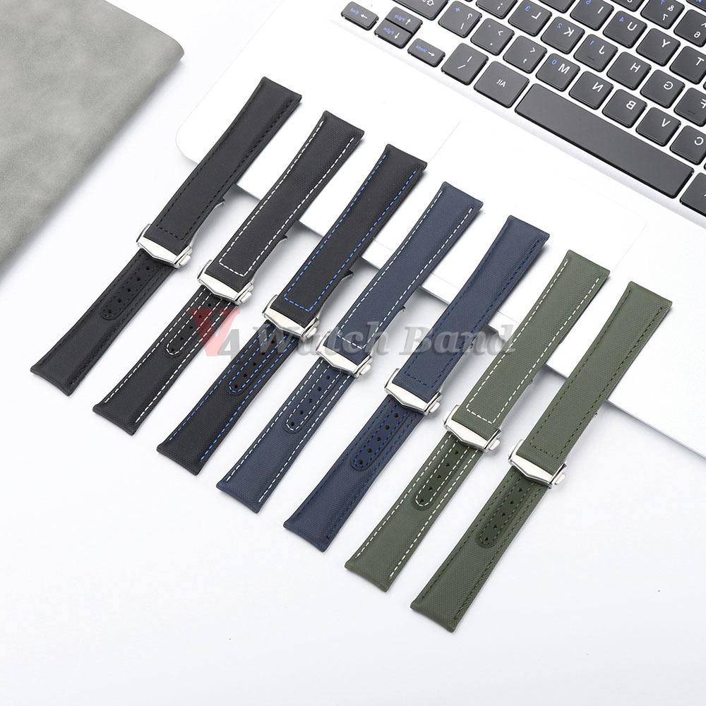 Nylon Sailcloth WatchBand 20mm - Omega Watch Speedmaster 评论和价格