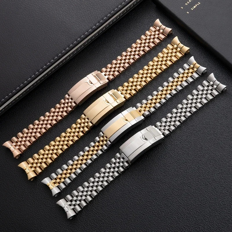 316L Stainless Steel Watchband - Rolex Watch Datejust 评论和价格