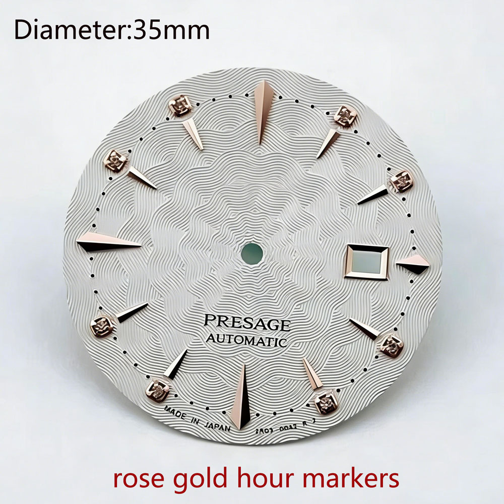 35mm NH35 S logo presage s dia - Seiko Watch Presage 评论和价格