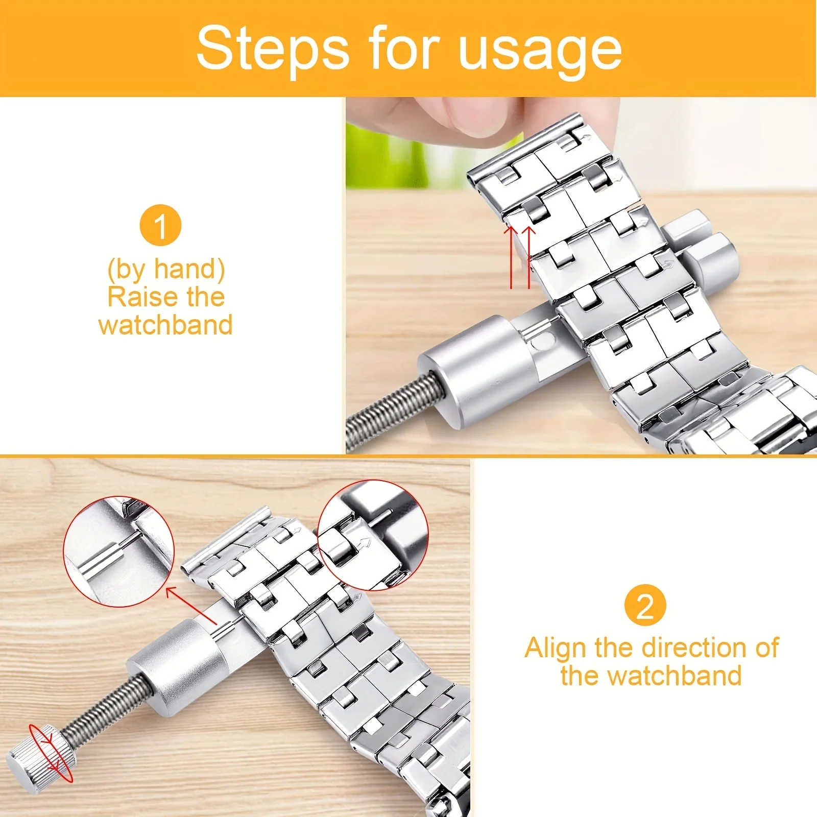 41pcs/set Watch Link , Watch B - Spring Bar Tool Set 评论和价格