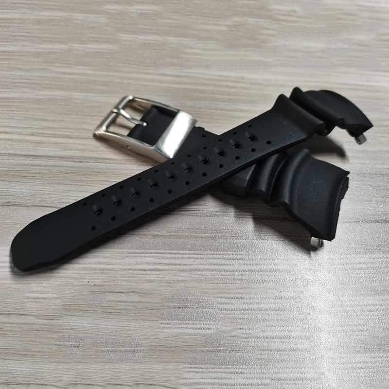Breathable Black Rubber Watchb - Citizen Watch Promaster 评论和价格