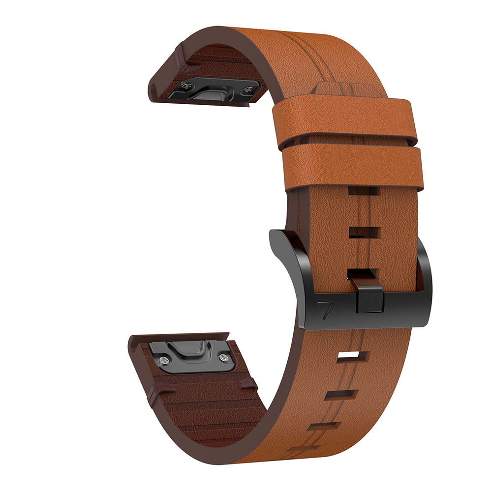Genuine Leather QuickFit 26mm  - Leather Strap Quick Release 评论和价格